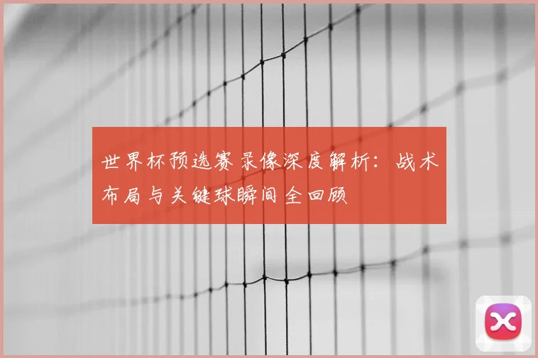 世界杯预选赛录像深度解析：战术布局与关键球瞬间全回顾